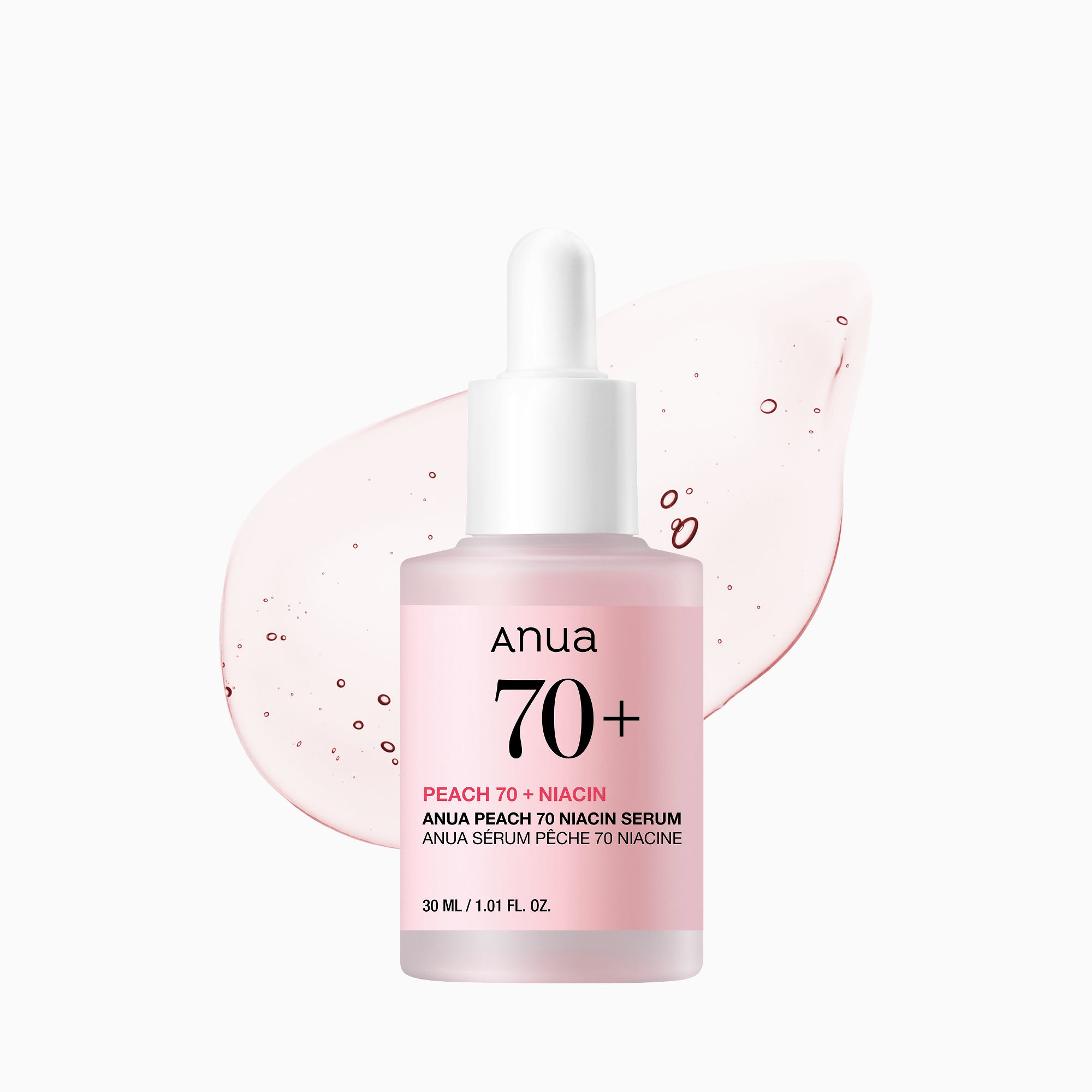 Anua Peach 70 Niacinamide Serum 30ml / brightening hydrating face serum/daily clean beauty