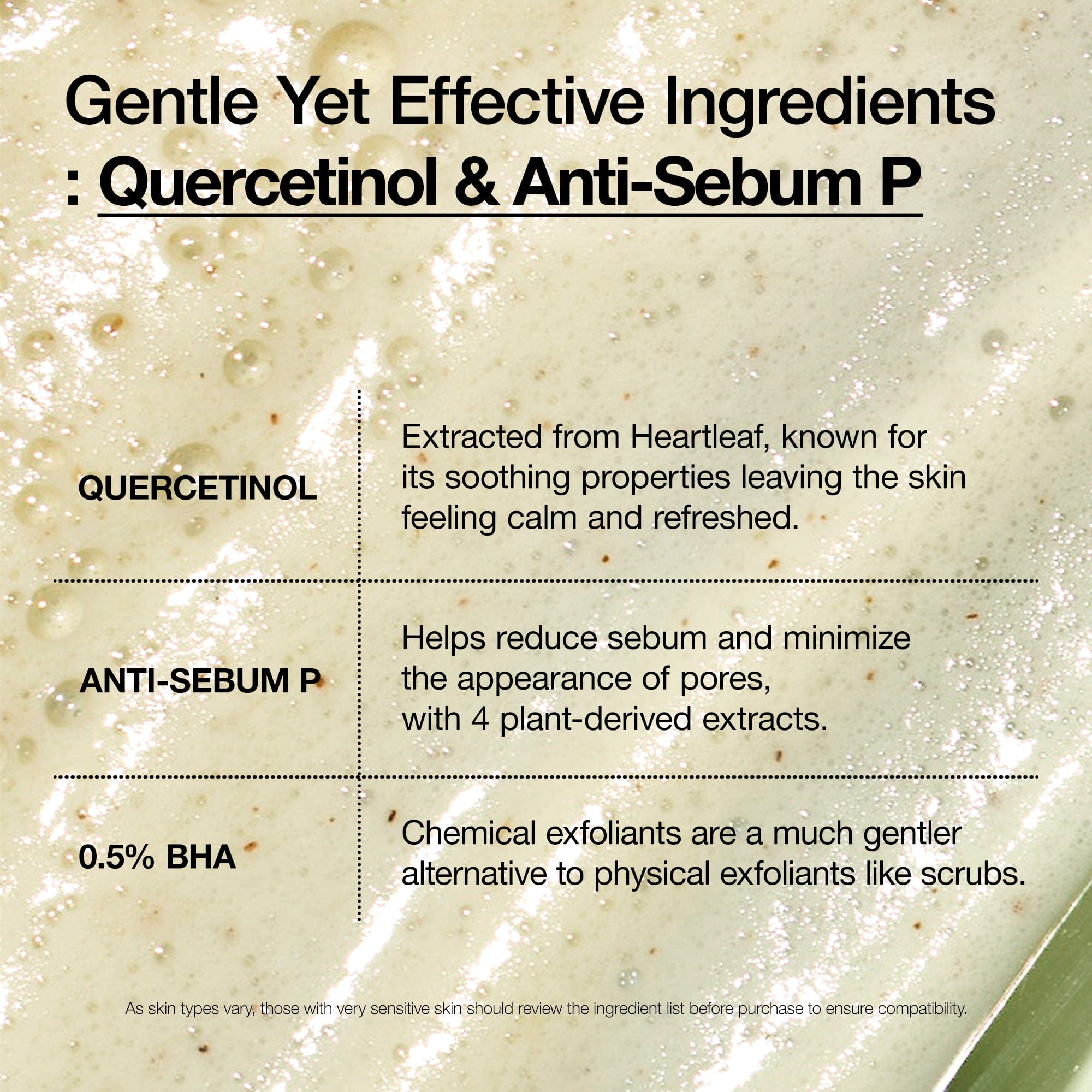 ANUA Heartleaf Quercetinol Pore Deep Cleansing Foam, Facial Cleanser, for Double Cleansing, BHA, Hyaluronic Acid, Glycerin, Face Wash, Blackhead Remover, Korean Skincare 150ml